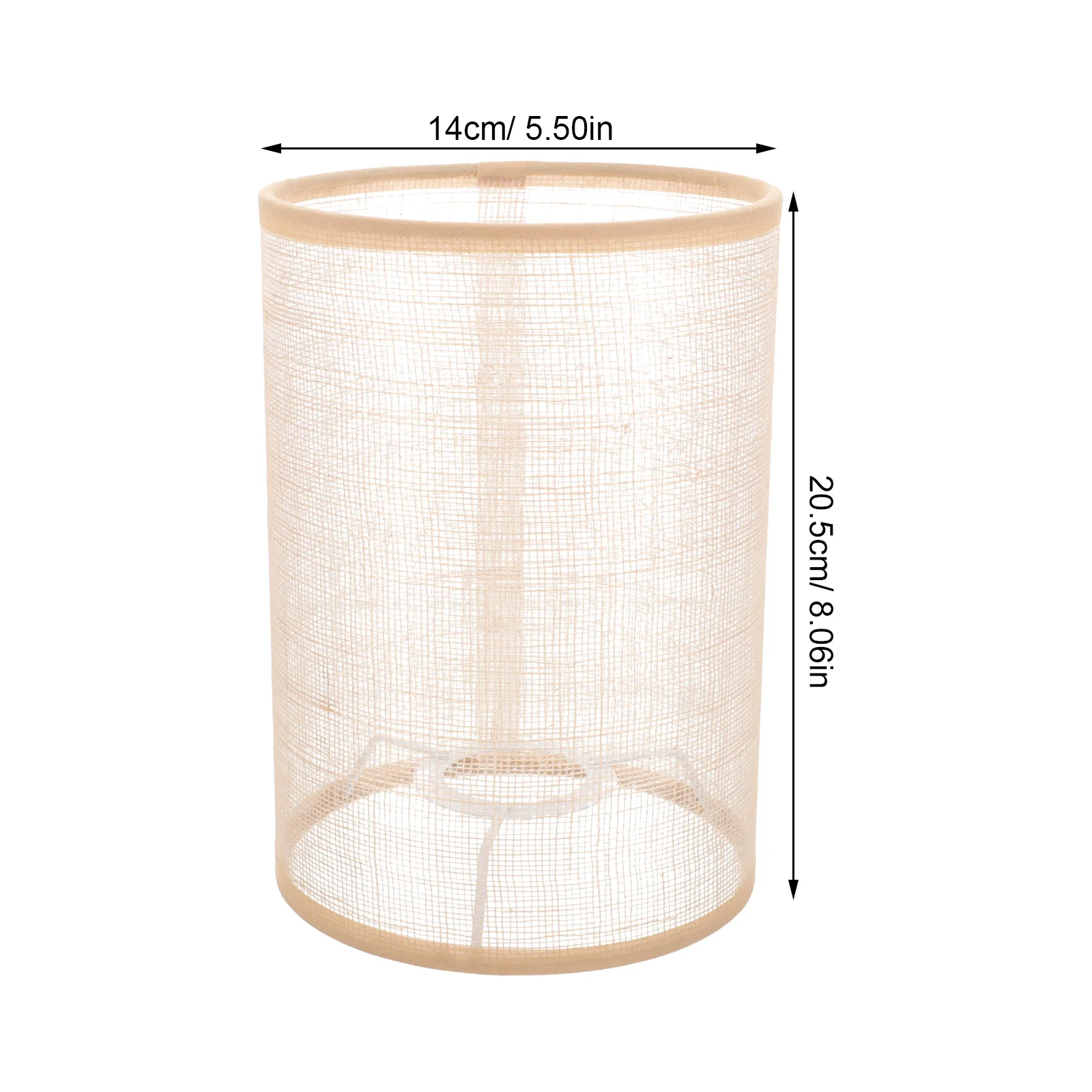 الكتان اللون غطاء مصباح المنسوجة يدويا النسيج ل E27 E14 الجدول الطابق مكتب مصابيح لينة غطاء خفيف الحديثة استبدال ديكور