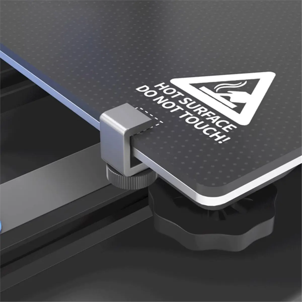 NEW FACTORY~For Hot Bed Platform Lattice Glass Fixed Clamps,Metal Material and Easy to Adjust 3D Printer Accessories