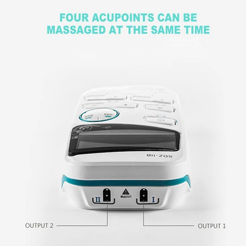 Imagen 2 del producto Estimulador de electroacupuntura portátil SDZ-IIB, instrumento de tratamiento de electroacupuntura, Estimulador de nervios musculares de 2 canales, nuevo