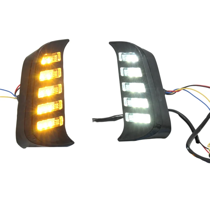 

Three-Color Streamer LED Daytime Running Lights Fog Lights Turn Signals Parts Accessories For Honda Accord 2023