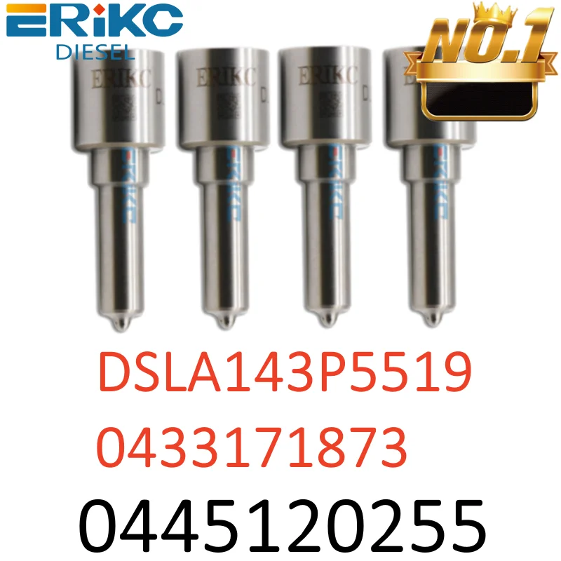 

Форсунка 0445120018 0445120113 0445120255 4 шт. DSLA143P5519 Форсунка Common Rail DSLA143P5519 0433175519