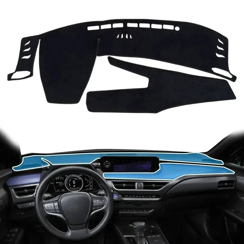 Car Dashboard Cover Pad For Lexus UX 2018–2022 Sunshade Protector Anti-UV Dash Mats Non-slip Pads Interior Accessories