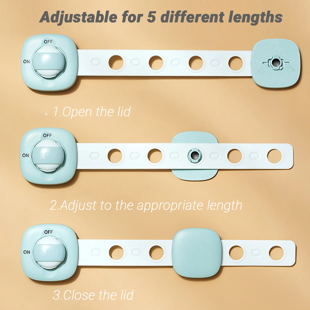 Baby Safety Lock Children Locker LockProtection from Children Home Drawer Cabinet Door Refrigerator Anti-pinch Lock Baby Goods