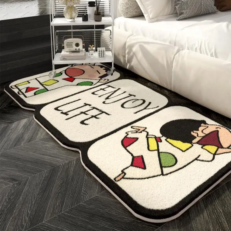 

Crayon Shin chan high-end carpet bedroom dressing room living room sofa bay window creative bedside carpet room side carpet