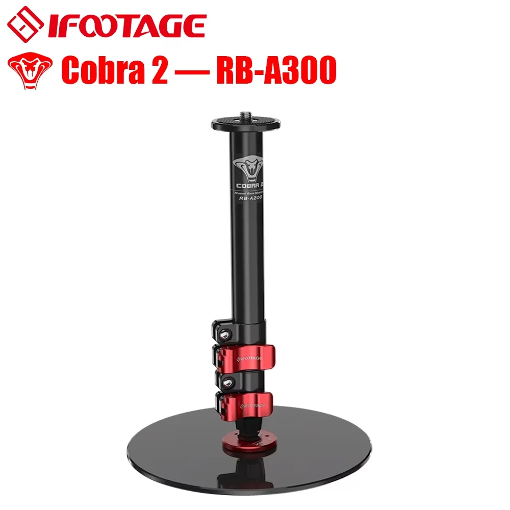 IFOOTAGE Cobra 2 Round Base Monopod, 22