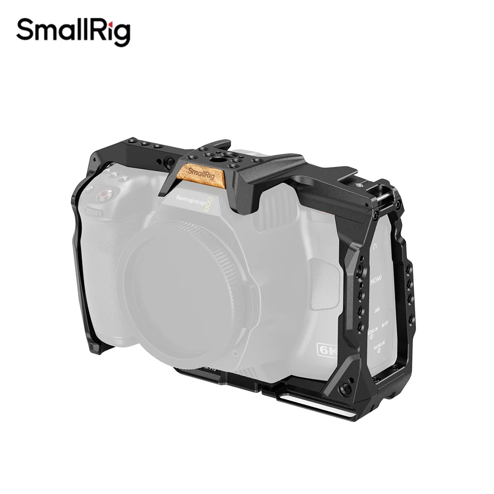 مجموعة قفص كاميرا كاملة من SmallRig لـ BMPCC 6K Pro / 6K G2 مجموعة ملحقات احترافية لوح أساسي