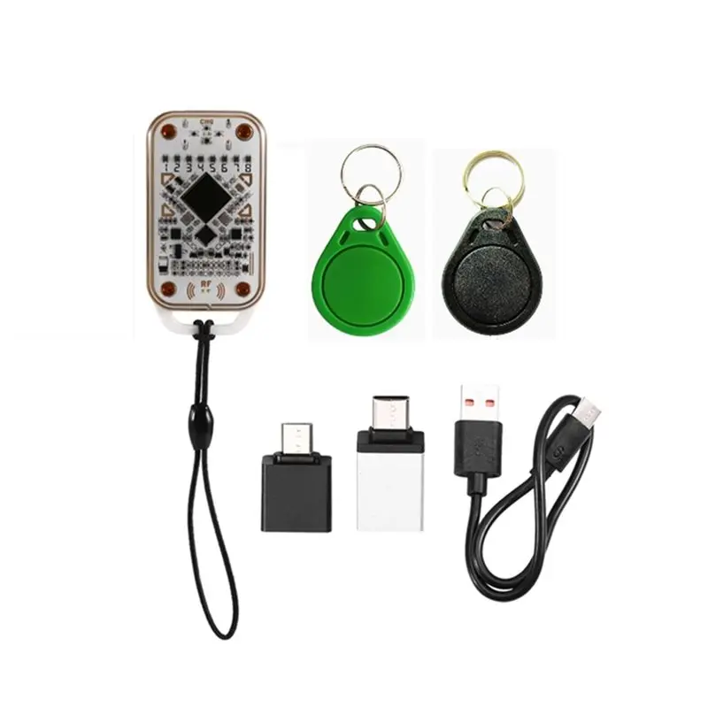 

【CYBER MONDAY】Chameleon V3.0 RFID Smart Chip Reader 1UID Keychain+1CUID Keychain Read Writer ID IC Card Smart Tag Copyer