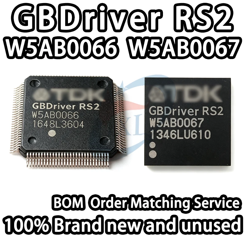 [100% Brand New] GBDriver RS2 W5AB0066 W5AB0067 TQFP120 VFBGA144 Industrial Grade SATA NAND Storage Main Control Chip