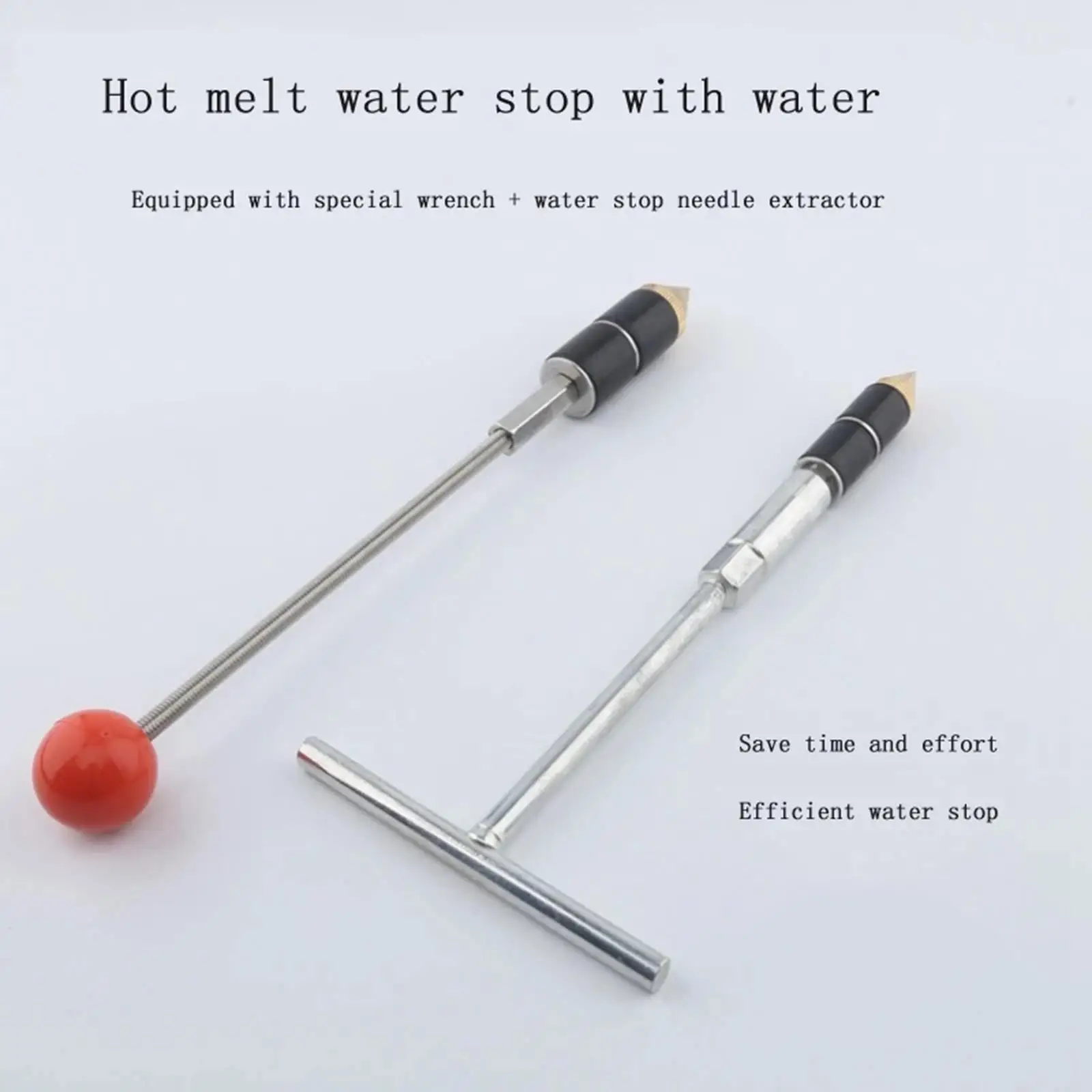 4 Pieces Hot Melt Water stop pinfor High Voltage Resistance Parts for Plumbing