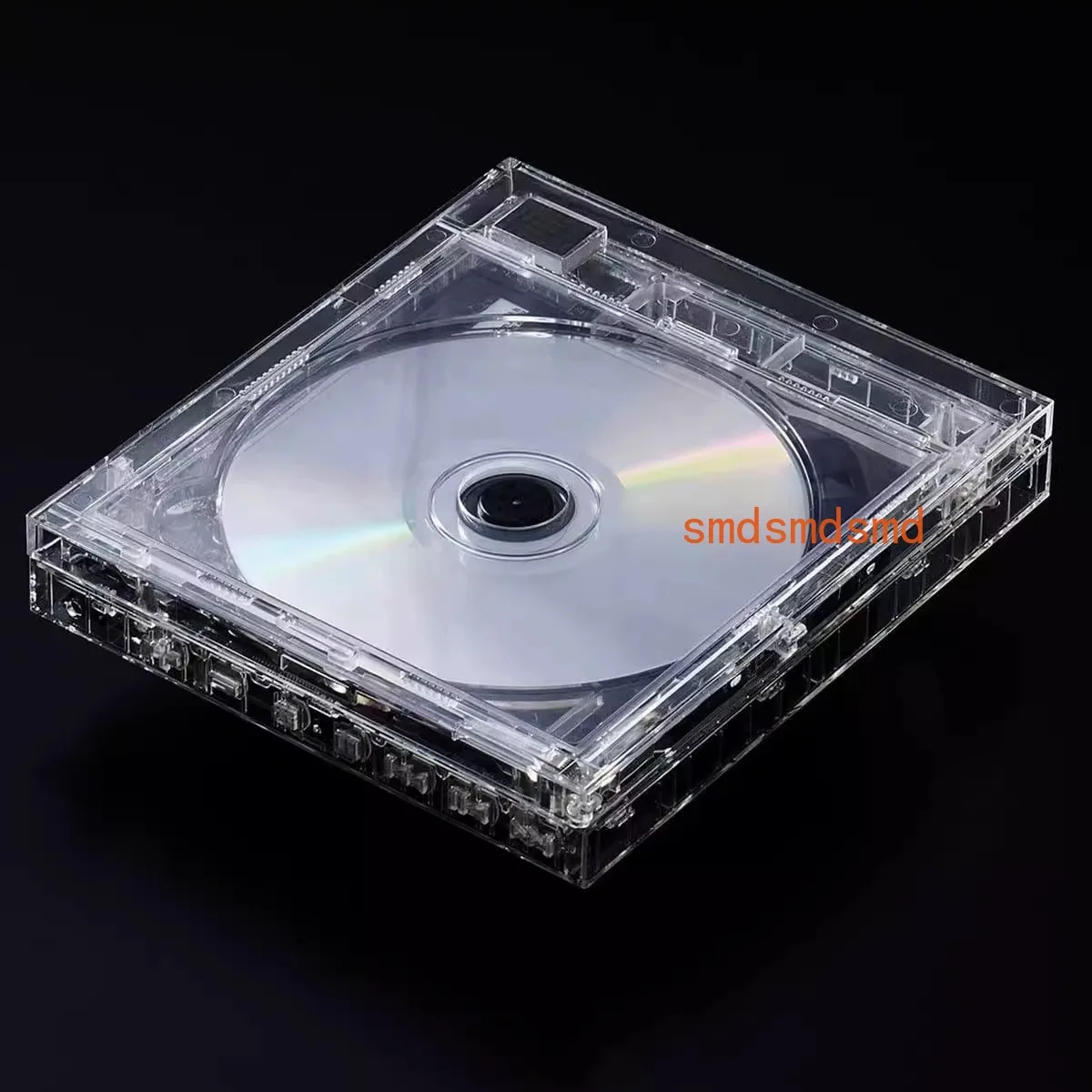 Transparent Bluetooth CD Player Can Be Hung on The Wall for Decoration
