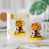 Mini Cherry Blossom Tree House Building Blocks - Sakura Bonsai DIY Toy, Educational Gift for Kids & Mother's Day 14