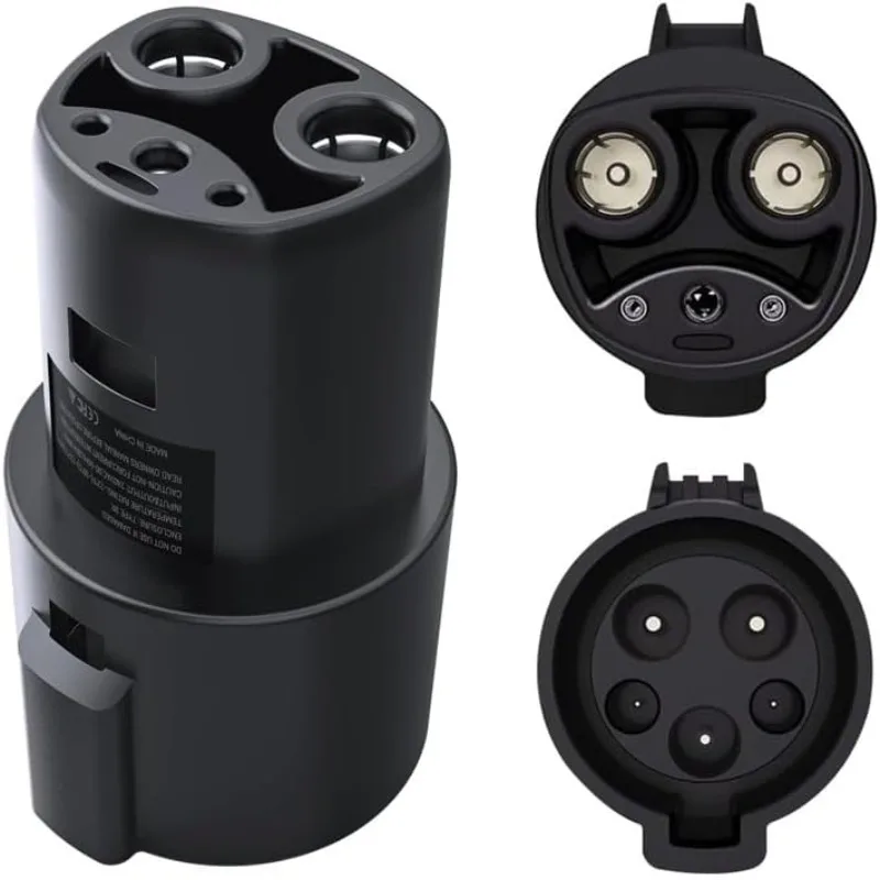 For Tesla Model 3 Y X S J1772 Type 1 EV Charger Adapter Gun Type Charging Connector Socket Electric Vehicle Accessories