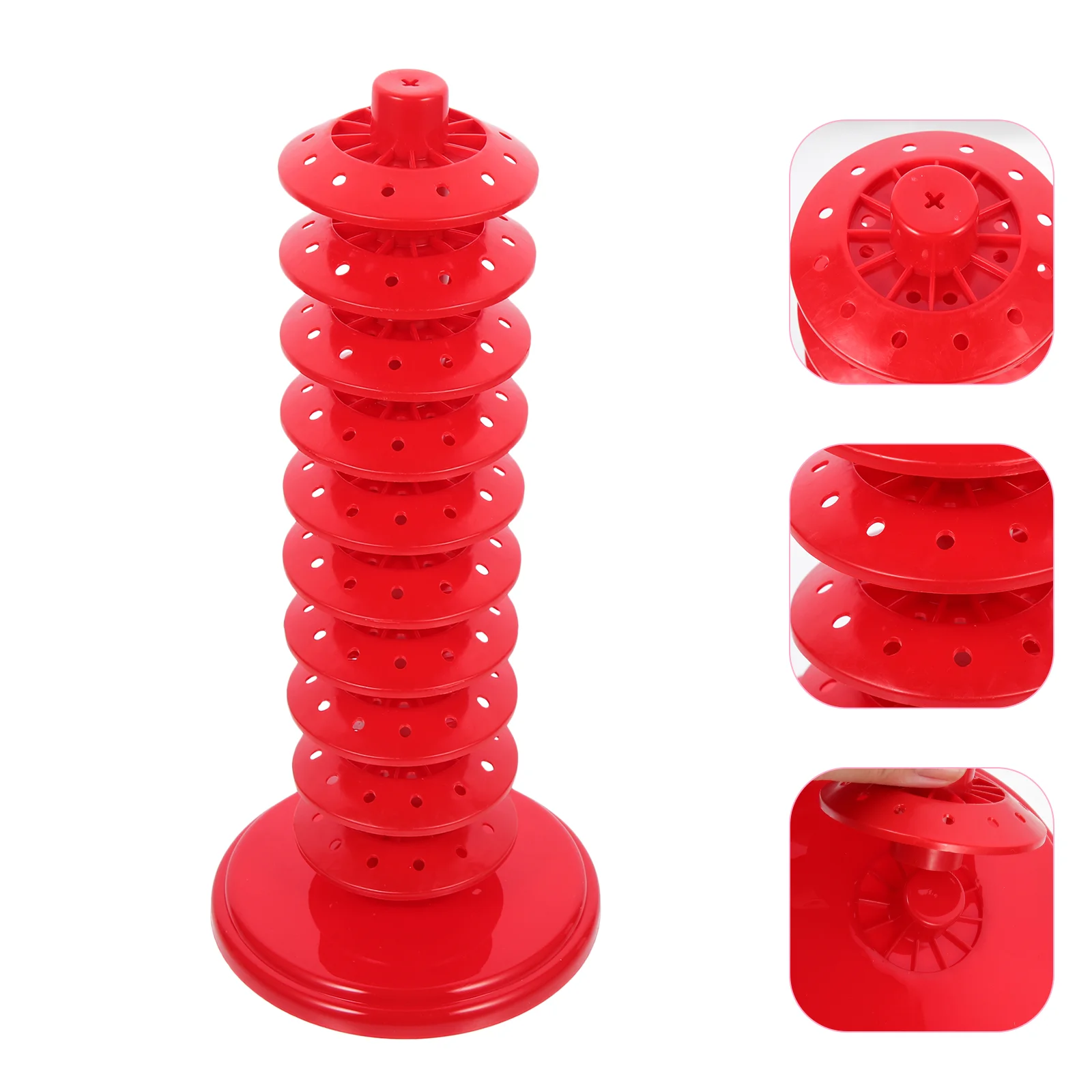 Lollipop ขนมหวาน Stand Holder Show Rack Organizer ฮาโลวีน Multi-use เด็กสีชมพู