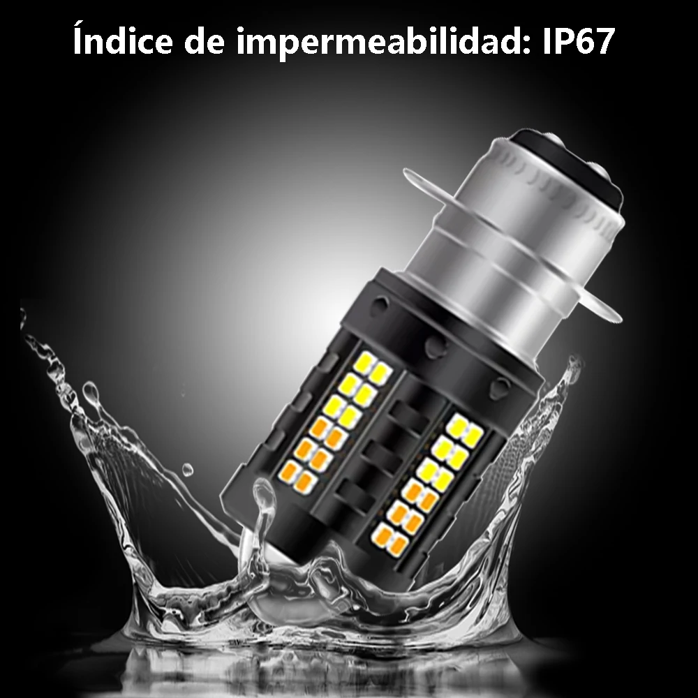 1 шт. новая светодиодная фара P15d 15 Вт водонепроницаемый светодиодный прожектор универсальные светодиодные противотуманные фары премиум-класса