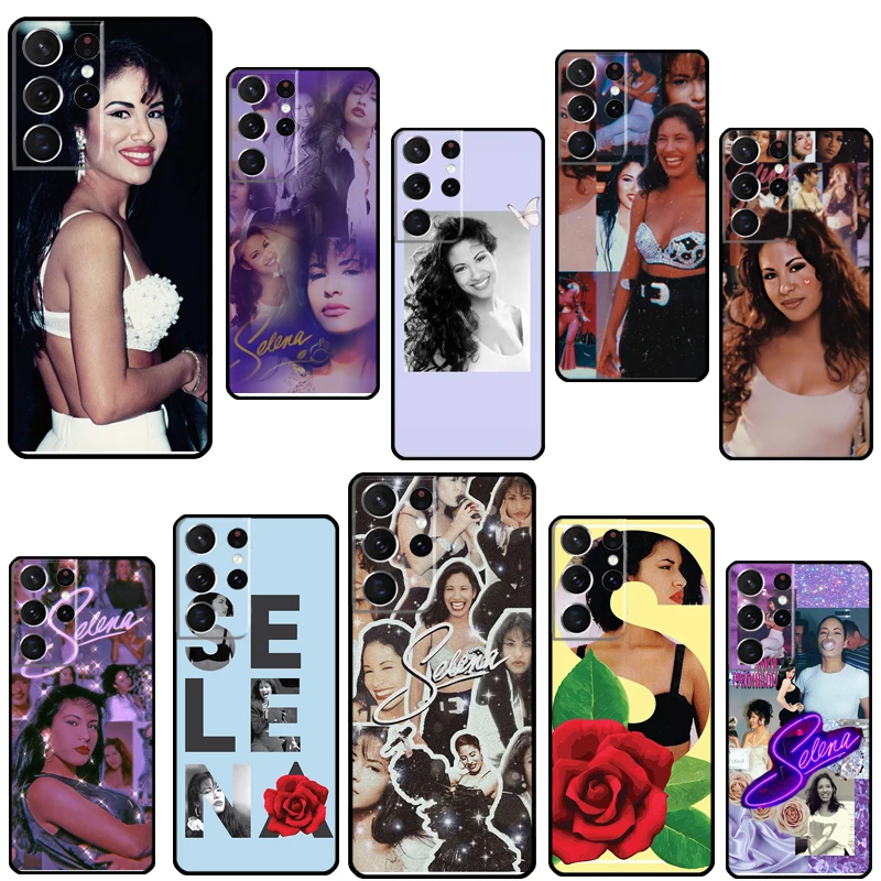 Selena Quintanilla Phone Case For Samsung Galaxy S23 S22 Ultra Note 20 10 S8 S9 S10 Plus S20 FE S21 FE Cover