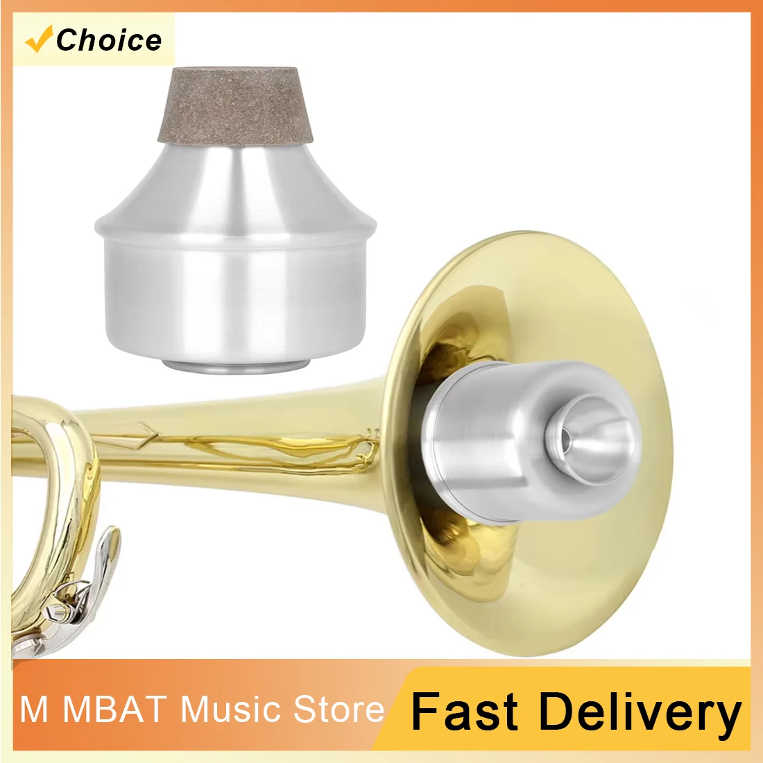 

Серебряная труба, прямая бесшумная алюминиевая труба WoW, слабкий телефон, легкие бесшумные аксессуары для духовых инструментов