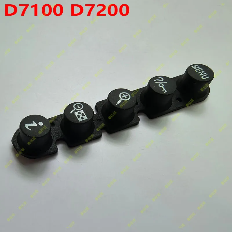 

For Nikon D7100 D7200 Camera Rear Cover Menu Key Keypad Button Replacement Repair Spare Part Unit