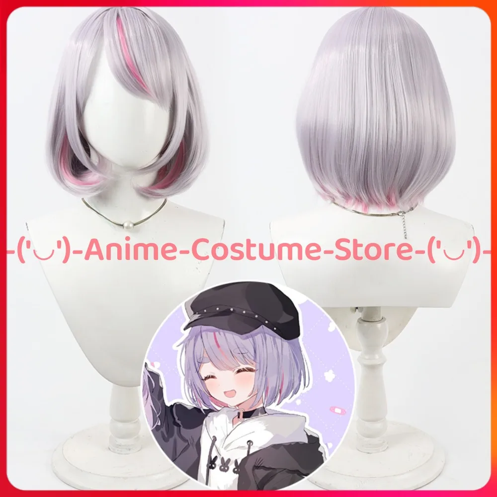 

VTuber Usaki Mimi Mimitaya Cosplay Wig Anime Character Prop Halloween Carnival Party Costume Wigs Heat Resistant Synthetic Hair