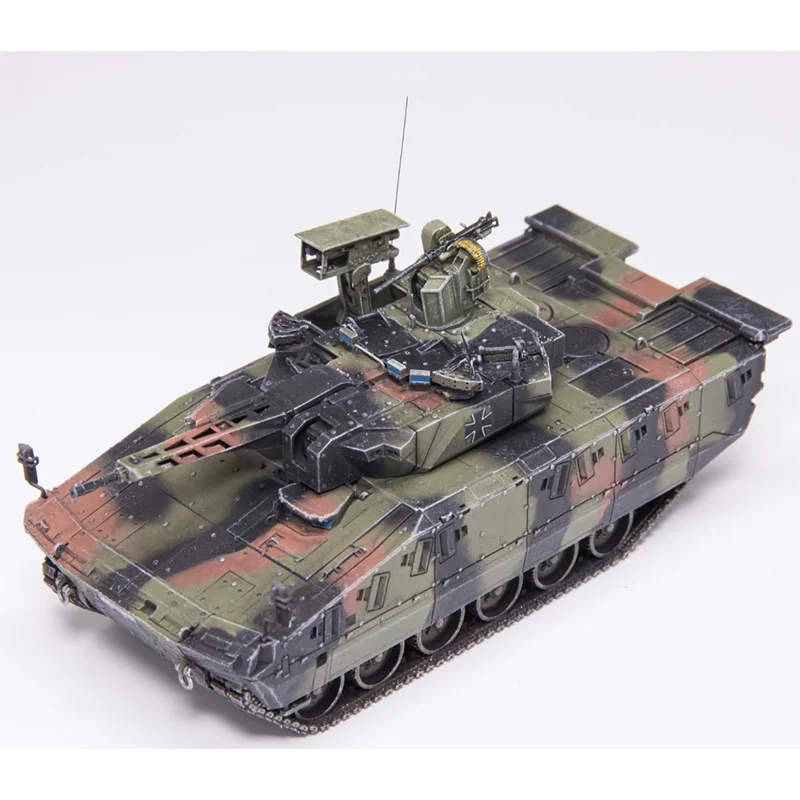 

1/72 Scale German Armored Vehicle Rheinmetall KF41 Infantry Fighting Vehicle NATO Three-Color Painted Tank Model Collection