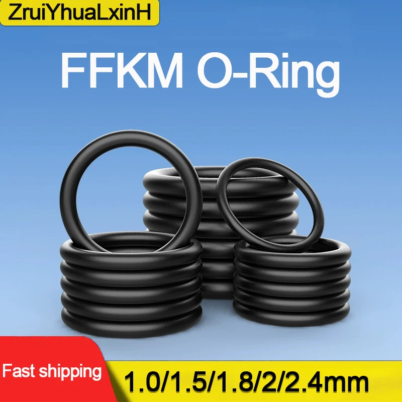 

FFKM Perfluoroelastomer O-Rings - High Temperature&Chemical Resistant Seals for Semiconductor, Aerospace and Chemical Processing
