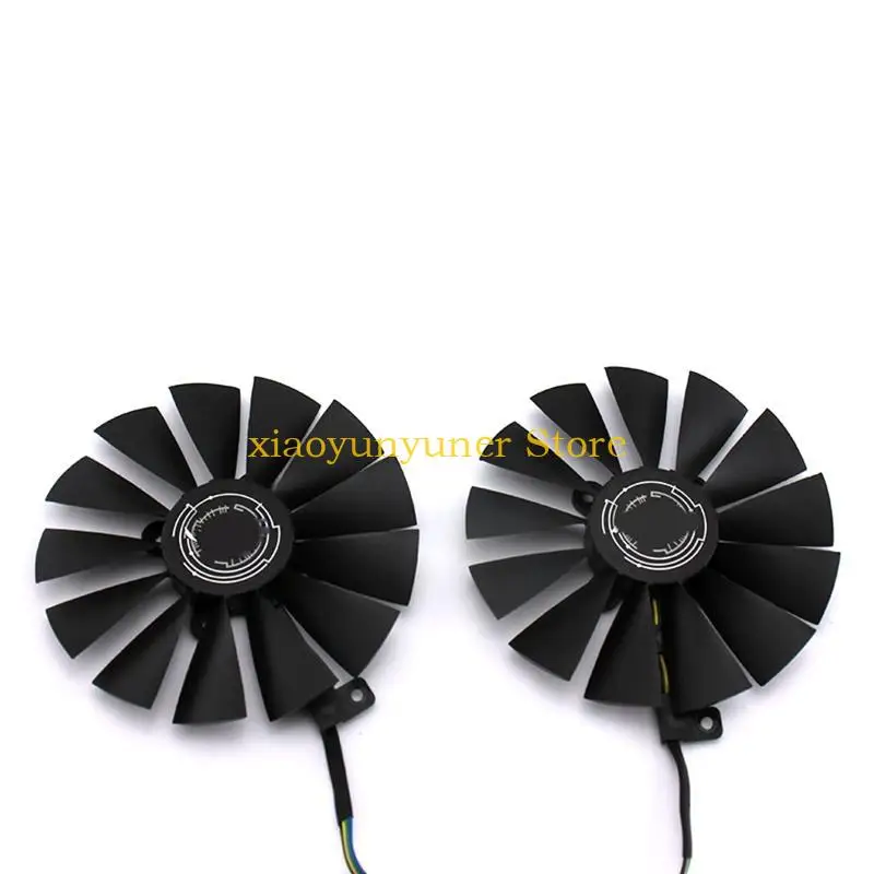 Ventiladores refrigeración para tarjetas gráficas P9JB RX470 RX570 para RX 470 RX 570