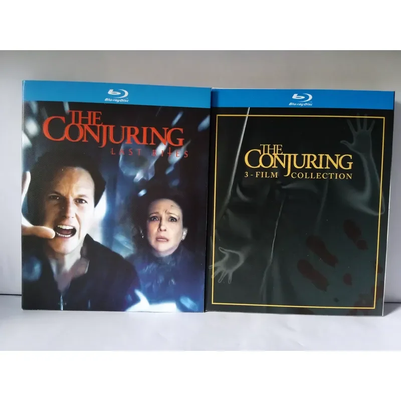 Blu-ray Disc Conjuring Trilogy Plus Conjuring 4 Brand New Unopened Box Total 4 Discs Real Picture Shot