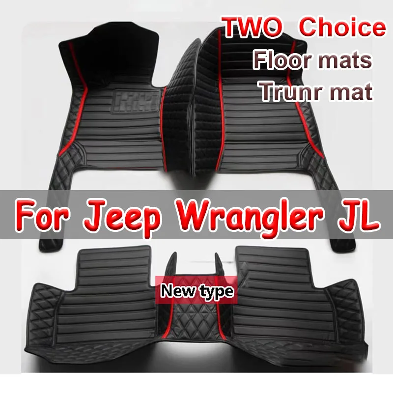 

Автомобильные коврики для Jeep Wrangler JL 4 door 2024 2023 2022 2021 2020 2019 2018