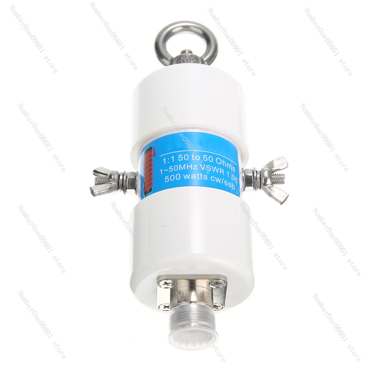 

1pc Durable 160m-6m Bands 1.8-50MHz 500W Waterproof HF Balun 1:1 Universal Voltage Balun for Shortwave Antenna Balun 87*45mm