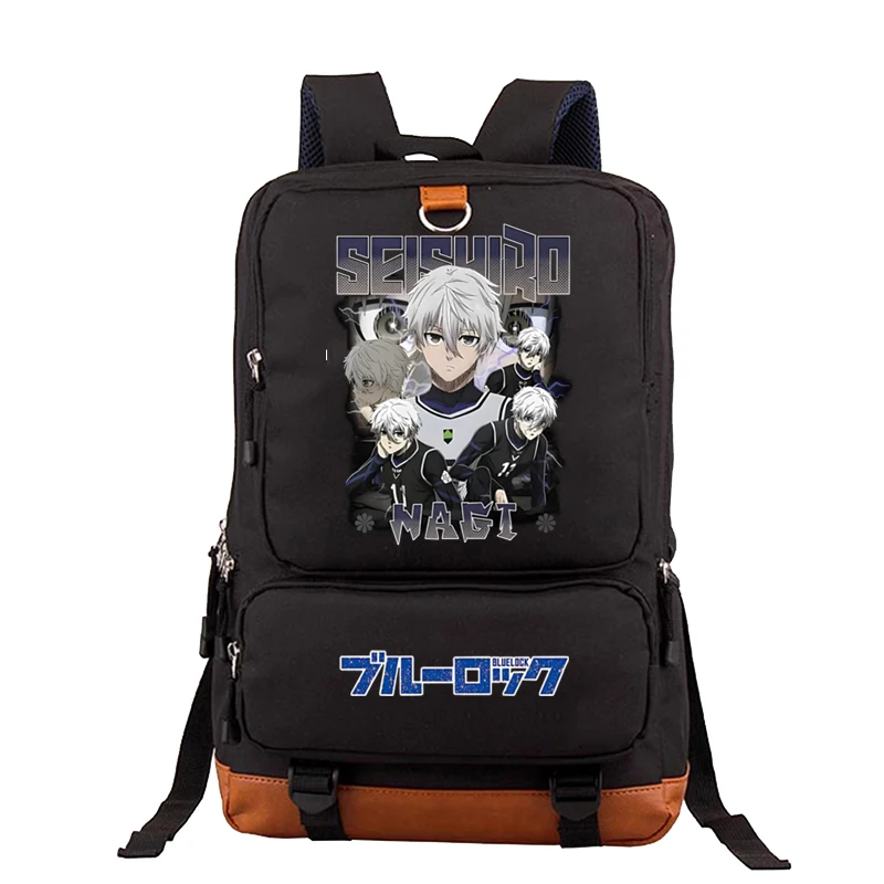

Anime BLUE LOCK Printed Backpack Cartoon Bookbag Oxford Travel Bagpack Boy Girl Casual School Bag Large Capacity Laotop Backpack