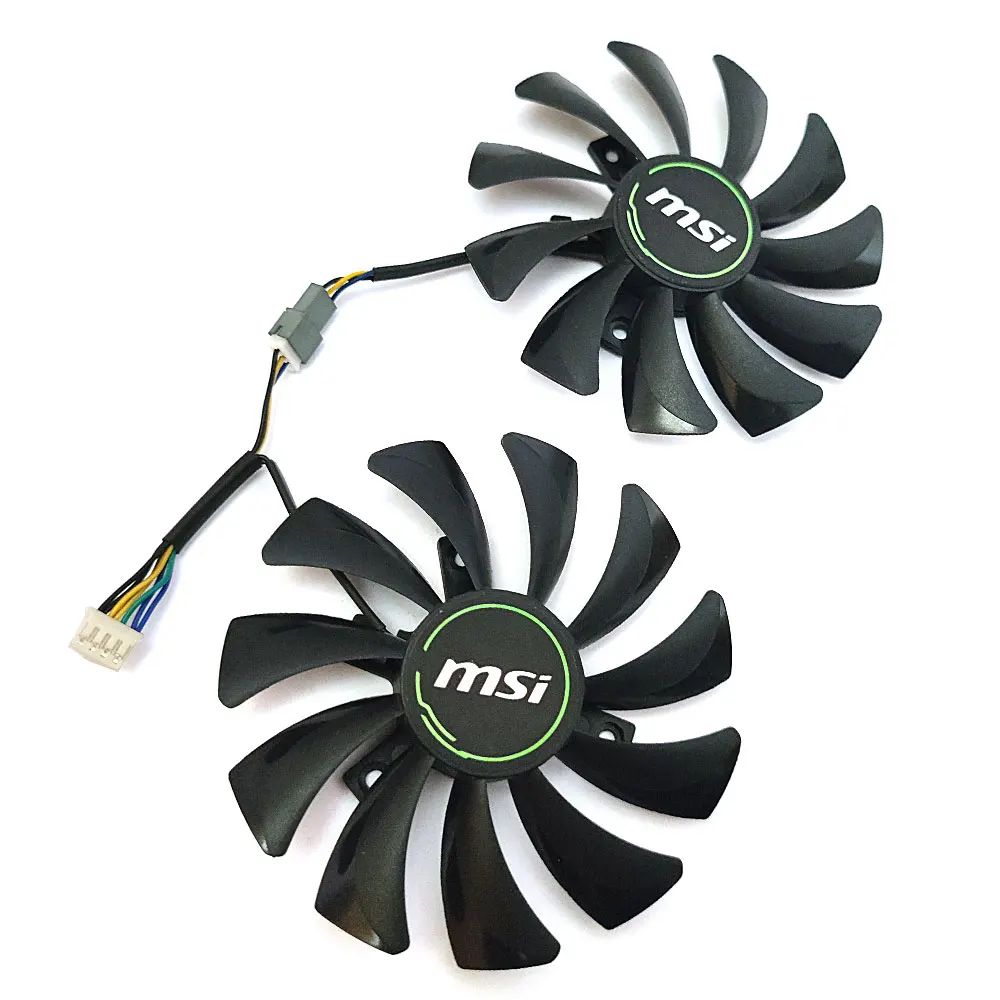 MSI GeForce GTX 1660 VENTUS GPU 냉각 팬, HA9010H12F-Z GTX 1660 1660TI, RTX 2060 VENTUS 비디오 카드용, 정품 85mm, 신제품