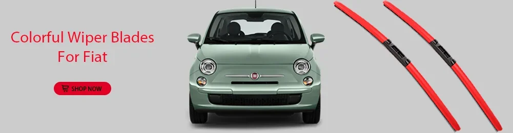 LNJING Bunte Hybrid-Scheibenwischerblätter für Aixam Coupe 2012-heute – Detail 2