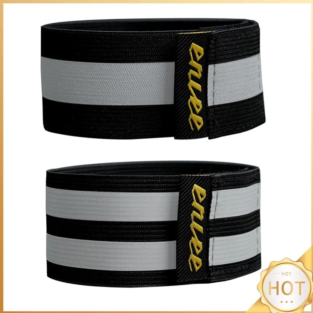 Reflective Trousers Bands Adjustable Reflective Wrist Ankle Bind Bands Safety Cycling Trousers Strap for Outdoor Sports Jogging