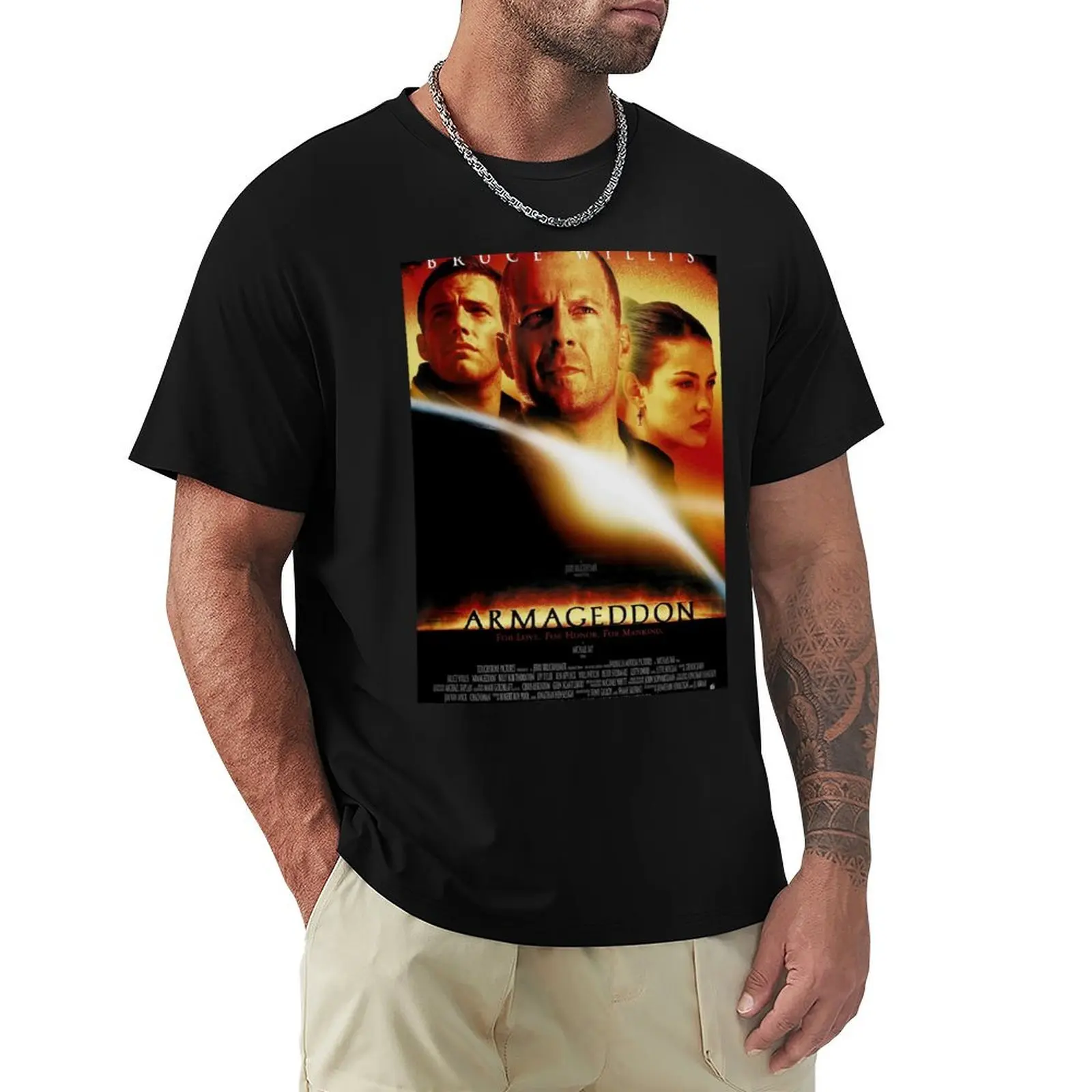 

Armageddon (1998) T-Shirt luxury t-shirt T-shirts man anime clothes gifts for boyfriend mens cotton t shirts