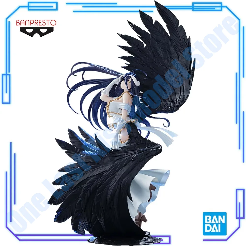 In Voorraad Bandai Originele Echt Banpresto Evolve Overlord Albedo Keizerin van Duisternis 32 cm Collecties Model Speelgoed Figuren Gift
