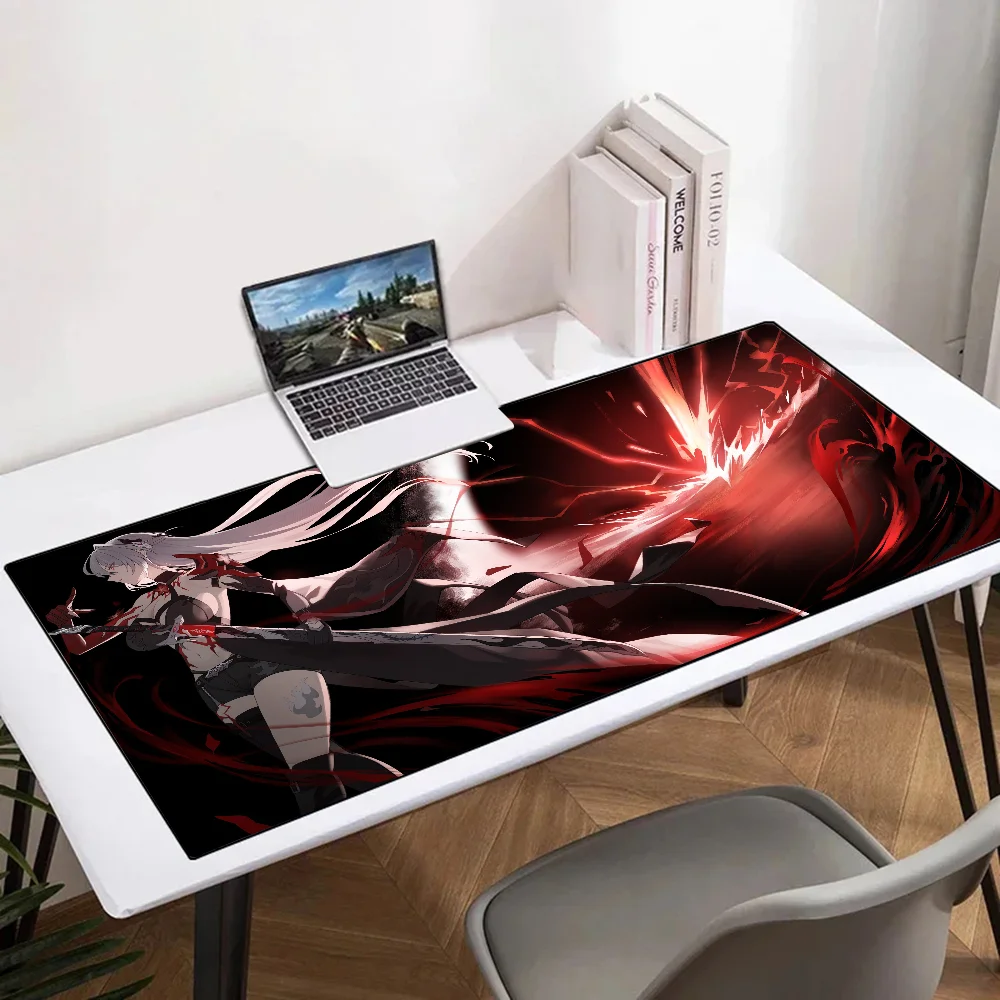 

Acheron Honkai Star Rail Mousepad Mouse Mat Desk Mat With Pad Gaming Accessories Prime Gaming XXL Keyboard Pad Padding Mat