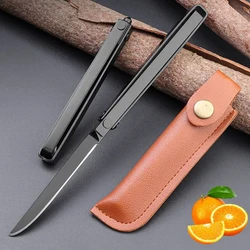 NEW M390 Stainless Steel Folding Knife High Hardness Multifunctional Fruit Knife Window Breaking Survival Portable Outdoor Knife