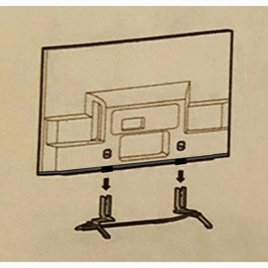 Nuevo reemplazo de cuello de soporte Original para piezas de muelle de TV Sony 446216502   / 446216501   KDL-32 42 50 55W650A 680A 700B 800B