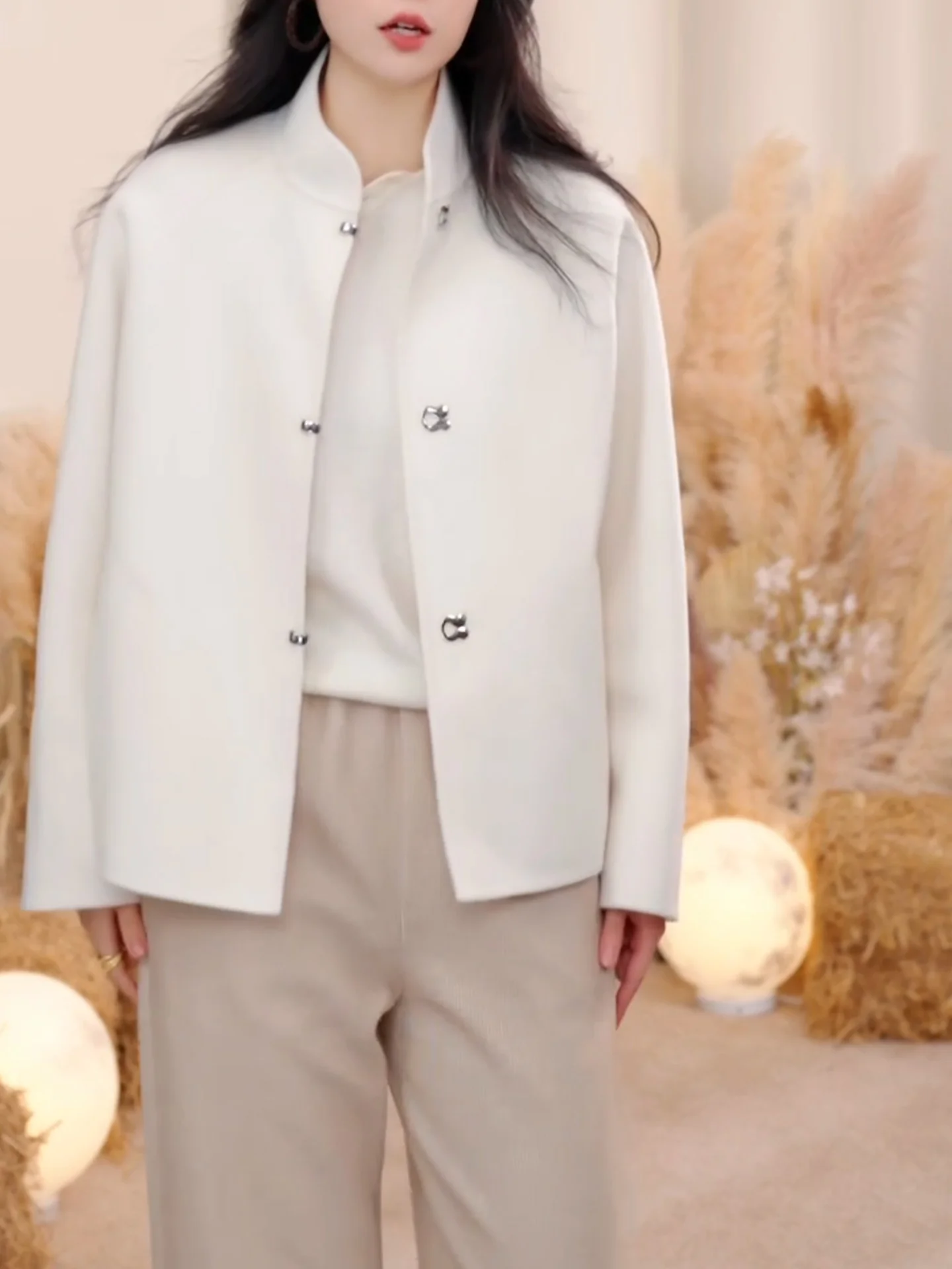 

Новая осенне-зимняя женская куртка в китайском национальном стиле, большие размеры, ретро, элегантная, премиум-класса, универсальный модный топ