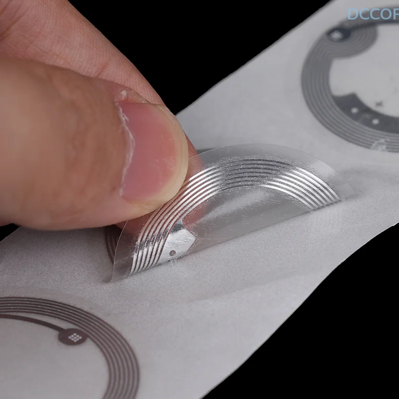 10PCS/Set Changeable Re-Writtable Round Dia 40mm Electronic Tag Sticker NFC Copy Clone Label