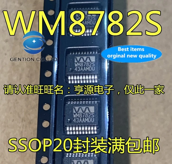 

5 шт. WM8782SEDS WM8782S WM8782 WM8728S SSOP20 в наличии 100% новые и оригинальные