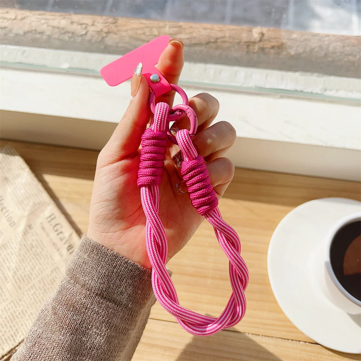 Telefon Lanyard Handgelenk Strap Telefon Fall Verbindung Stück Telefon Fall Universal Zubehör Anti-rutsch und Anti fall Tragbare Anhänger