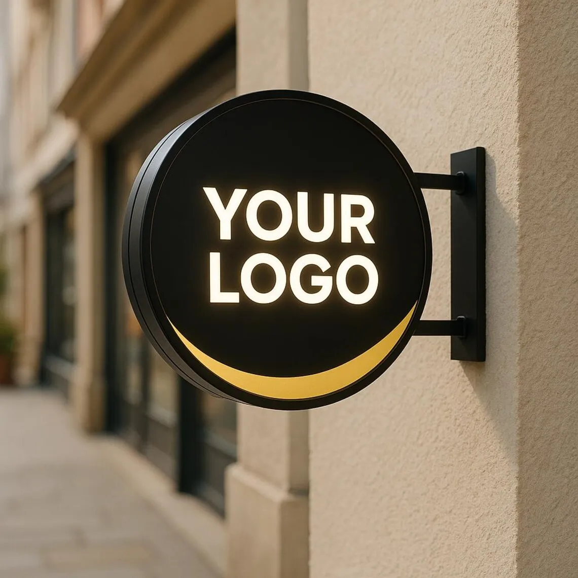 Custom Business Light Box Sign Personalized Double-Sided Business Sign, Store front Business Sign, Outdoor Logo Advertising Sign