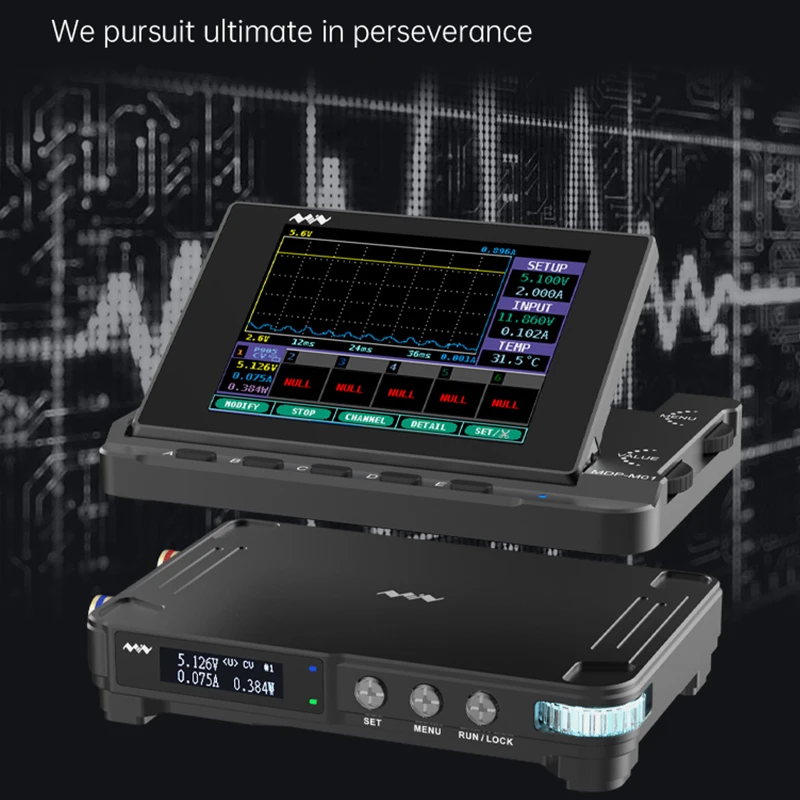 MINIWERA MDP-P906 Mini alimentatore digitale DC PD/QC ricarica rapida 2.4GHz MDP-M01 modulo di controllo Display intelligente Firmware