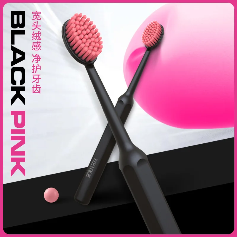 

Зубная щетка Dopamine Olive Wide Head Big Head Black Powder, подходит для глубокой чистки полости рта для всей семьи и путешественников