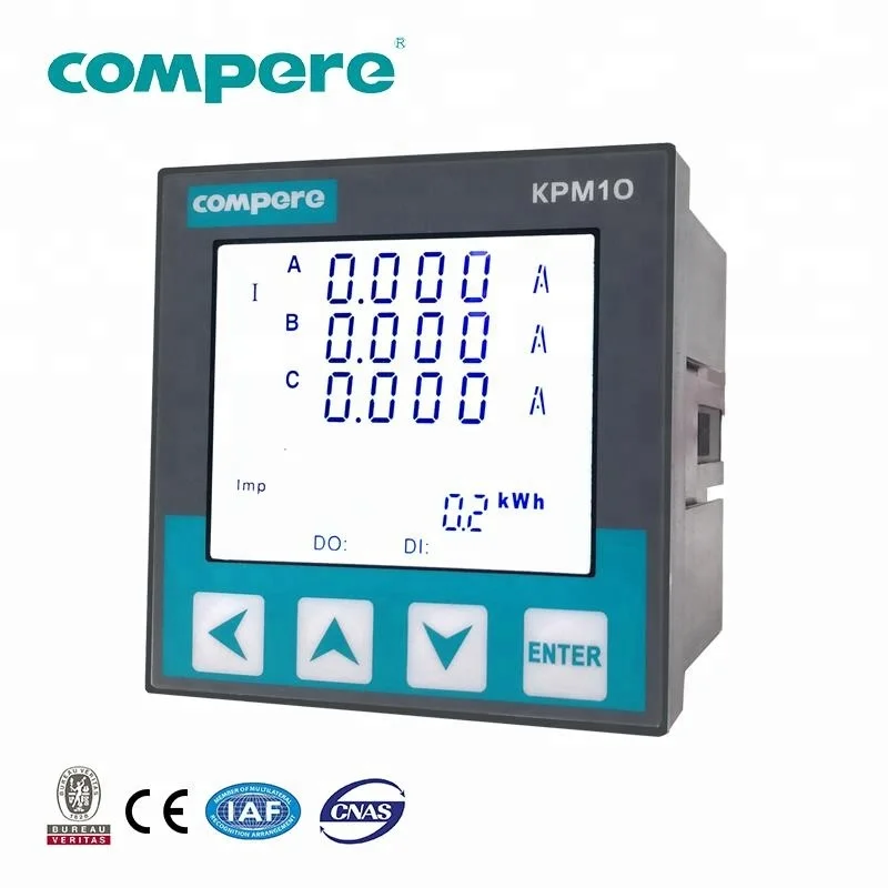 Intelligent Power Analyzer 3 Phase Data Logger Energy Meter for Industrial Use