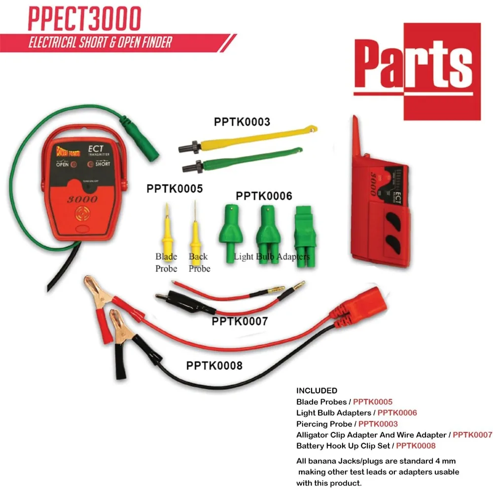 3000 Circuits Tracer para Shorts e Abras