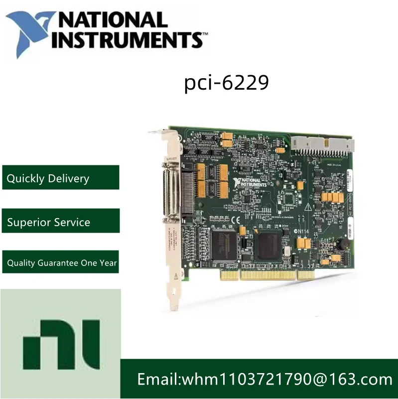 بطاقة التقاط البيانات متعددة الوظائف NI PCI-6229 الجديدة والأصلية 779068-01