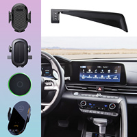 For Hyundai Elantra CN7 2021 2022 2023 2024 Phone Holder Car Magnet Wireless Charging Phone Support MagSafe Car Accessories