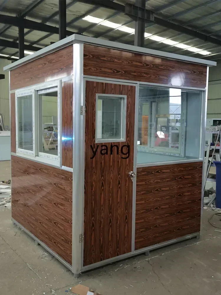 Mobile Booth Security Guard Duty Lounge Construction Site Movable House Temporary