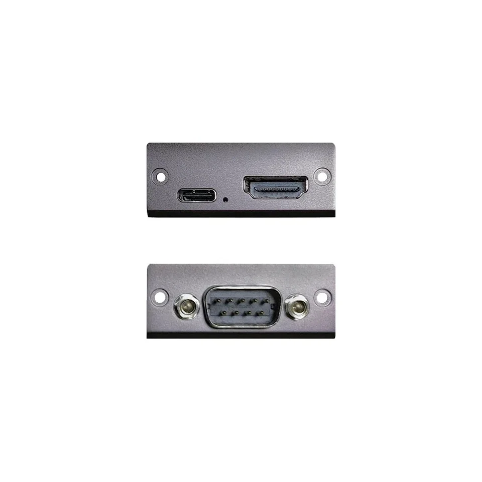 HDMI KVM Capture Card for GPD Pocket 3, RS-232 DB9 Serial Module, Plug and Play Video Capture for Local Server Control